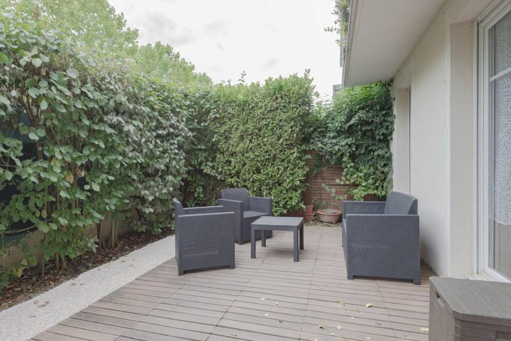 Garden Apartment Next To Disneyland Bussy-Saint-Georges Kültér fotó